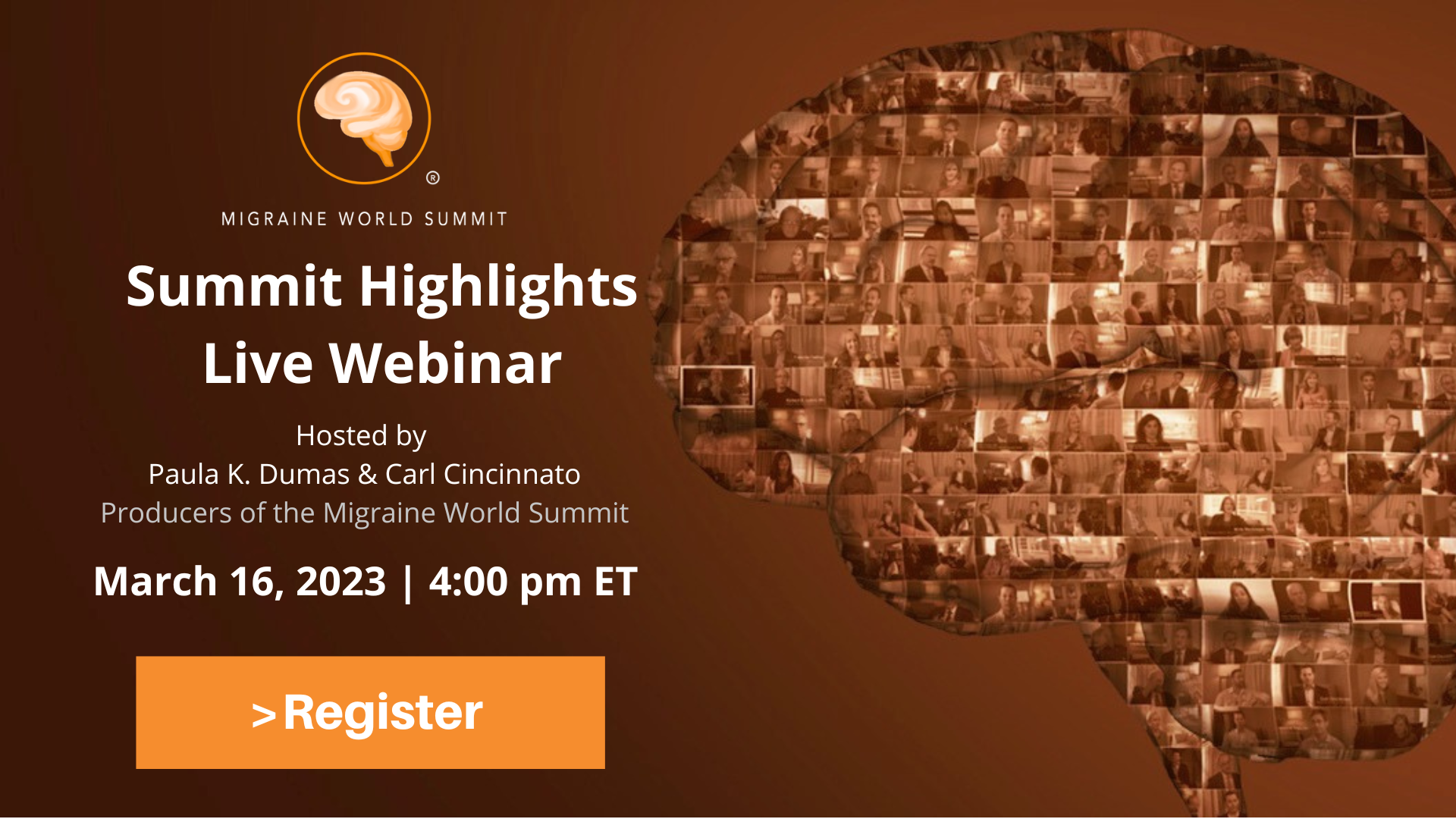 Highlights Webinar 2023 Migraine World Summit