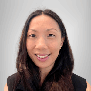 photo of a woman with long dark hair