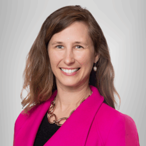 photo of a woman with shoulder-length brown hair